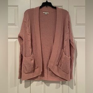 Pink American Eagle cardigan